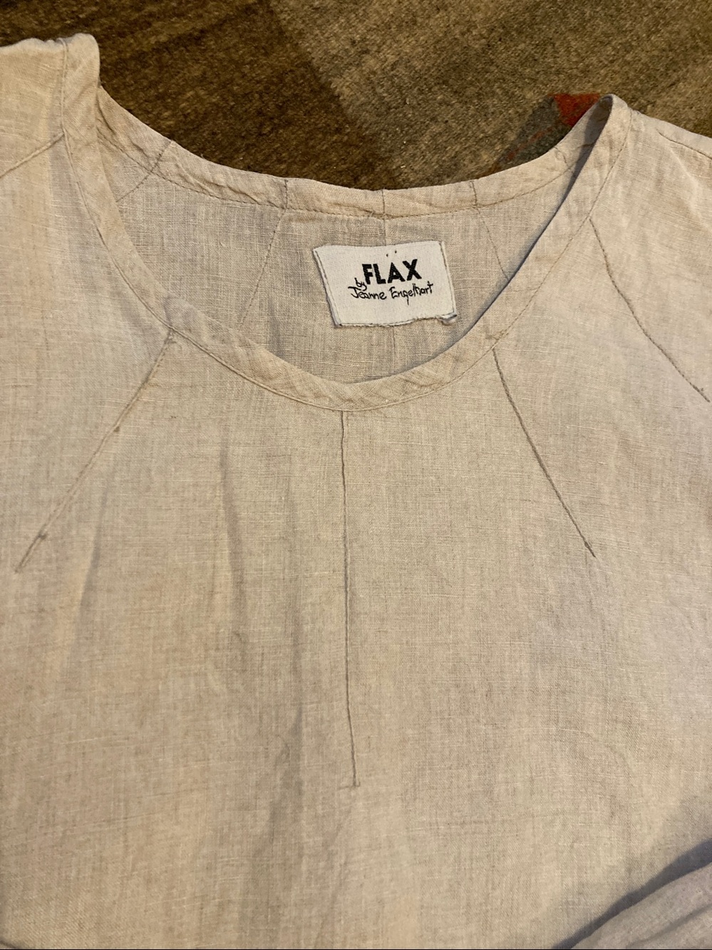 Vintage Flax Long Sleeve shirt